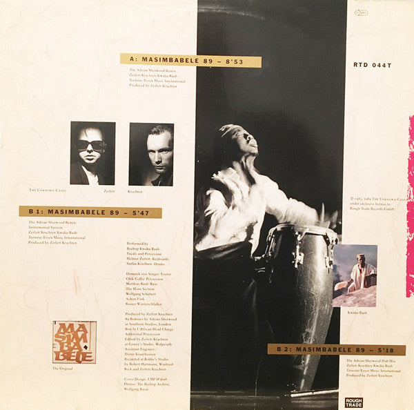 The Unknown Cases : Masimbabele 89 (12", Maxi)