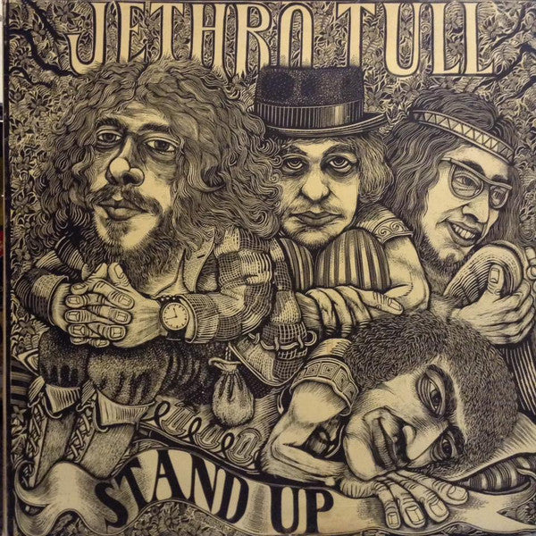 Jethro Tull : Stand Up (LP, Album, RE)