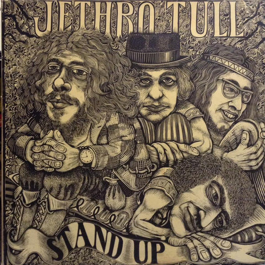 Jethro Tull : Stand Up (LP, Album, RE)