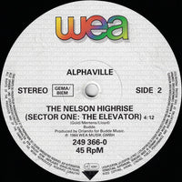 Alphaville : Sounds Like A Melody (Special Long Version) (12", Maxi)