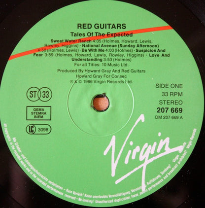 Red Guitars : Tales Of The Expected (LP, Album)