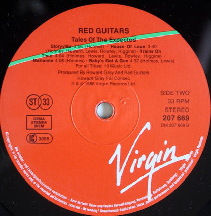 Red Guitars : Tales Of The Expected (LP, Album)
