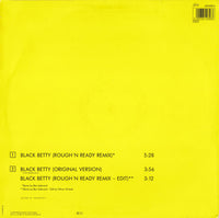 Ram Jam : Black Betty (Remix) (12", Maxi)