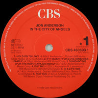 Jon Anderson : In The City Of Angels (LP, Album)