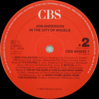 Jon Anderson : In The City Of Angels (LP, Album)