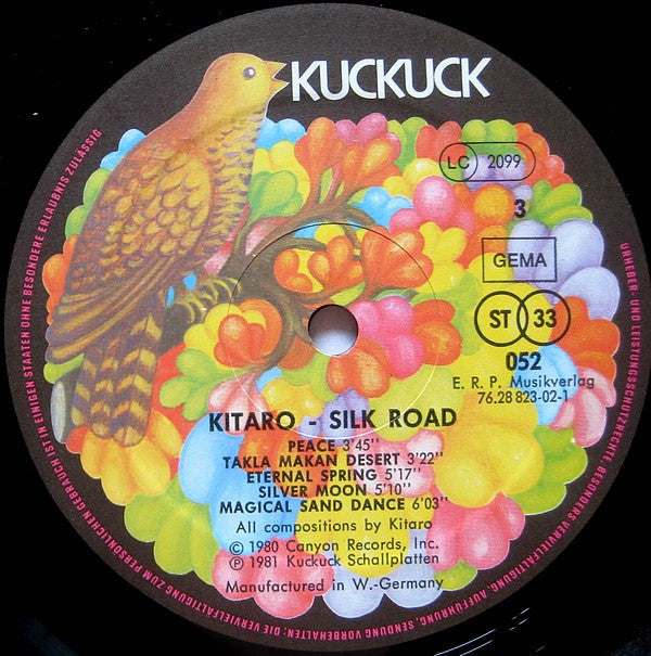 Kitaro : Silk Road (2xLP, Comp)