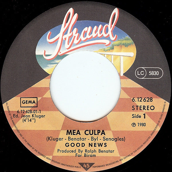 Good News : Mea Culpa (7", Single)