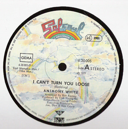Anthony White : I Can't Turn You Loose (12")