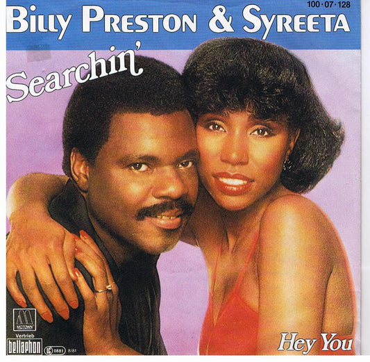Billy Preston & Syreeta : Searchin' (7", Single)
