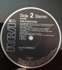 Elvis* : Elvis For Everyone! (LP, Album, RE)
