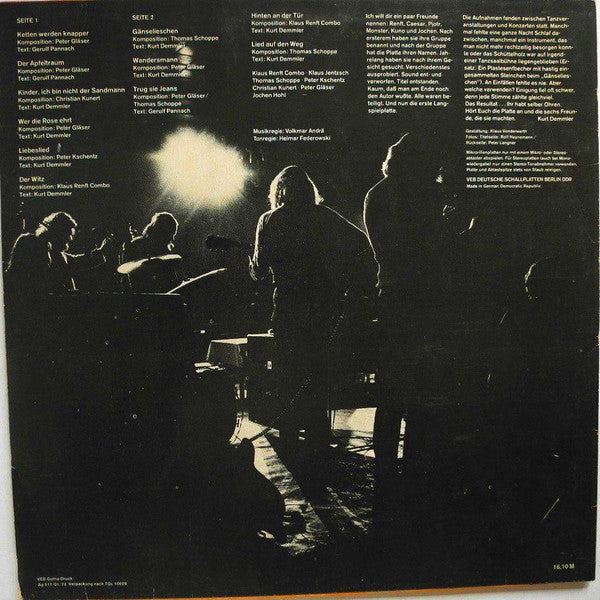 Klaus Renft Combo : Klaus Renft Combo (LP, Album)