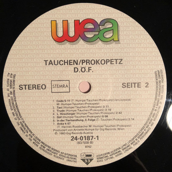 Tauchen - Prokopetz* : DÖF (LP, Album)