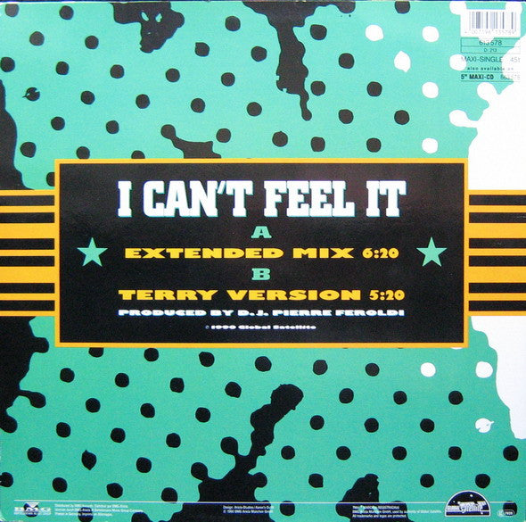 Yankees : I Can't Feel It (12")