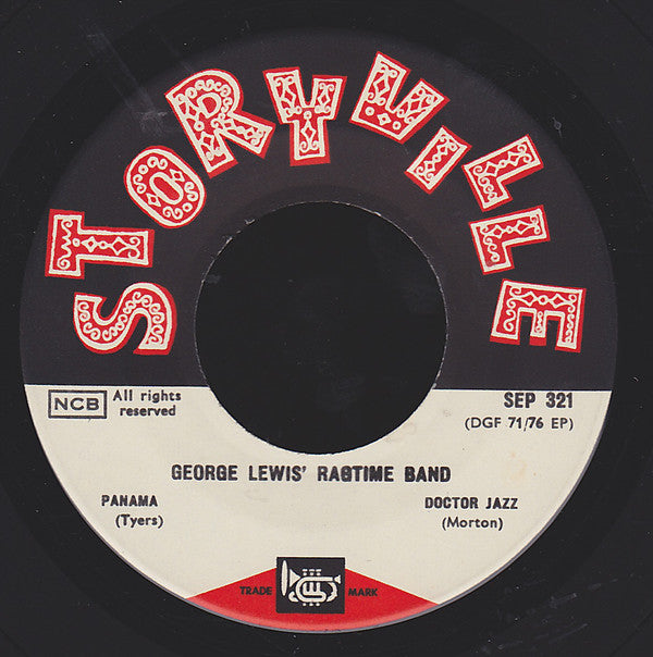 George Lewis' Ragtime Band : Panama (7", EP)