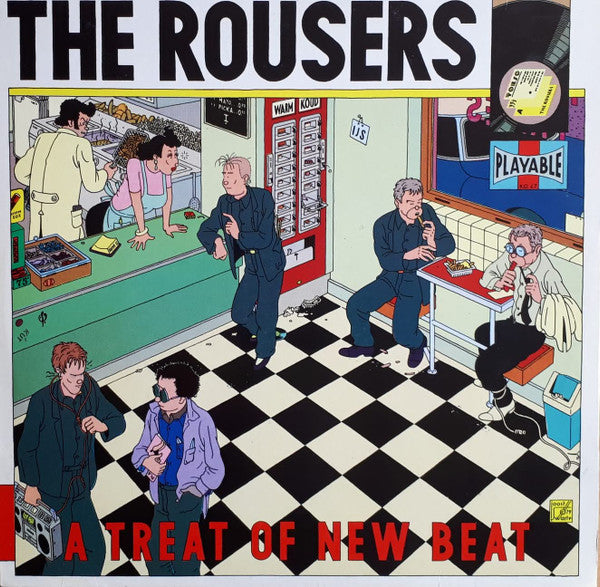 The Rousers : A Treat Of New Beat (LP, Album)