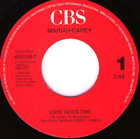 Mariah Carey : Love Takes Time (7", Single)