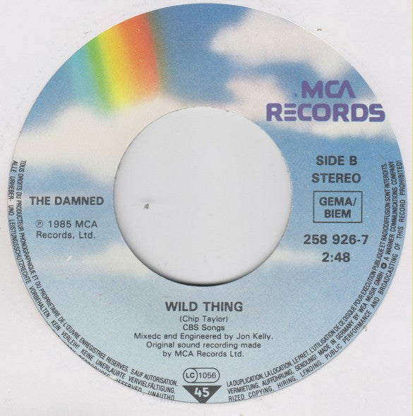 The Damned : Is It A Dream (7", Single)