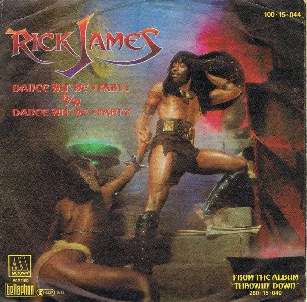Rick James : Dance Wit' Me (7", Single)