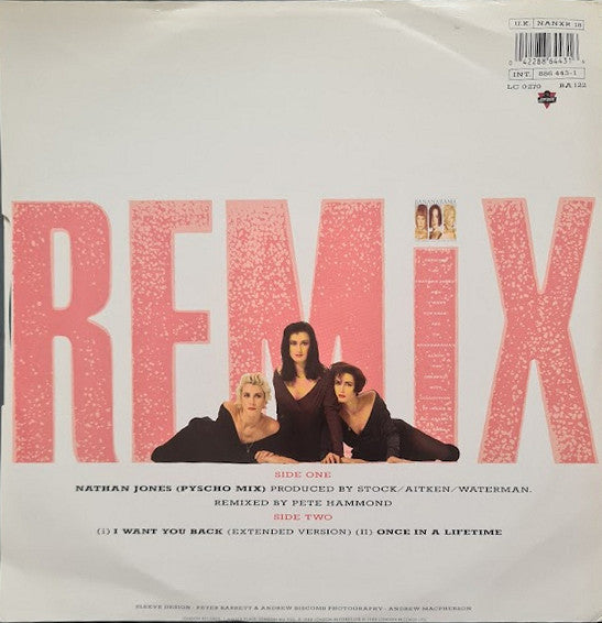 Bananarama : Nathan Jones (Remix) (12")