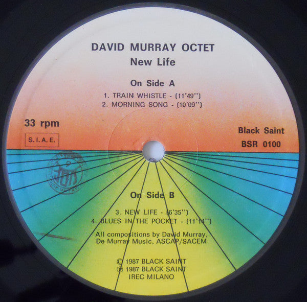 David Murray Octet : New Life (LP, Album, No )