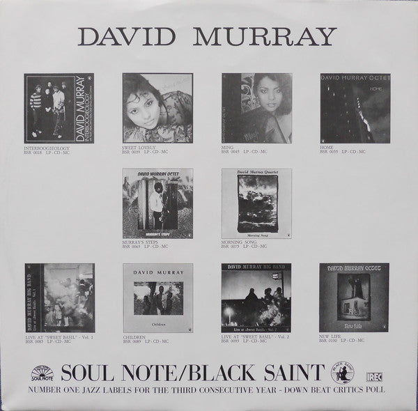 David Murray Octet : New Life (LP, Album, No )
