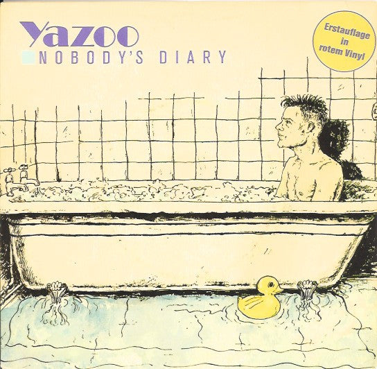 Yazoo : Nobody's Diary (7", Single, Red)
