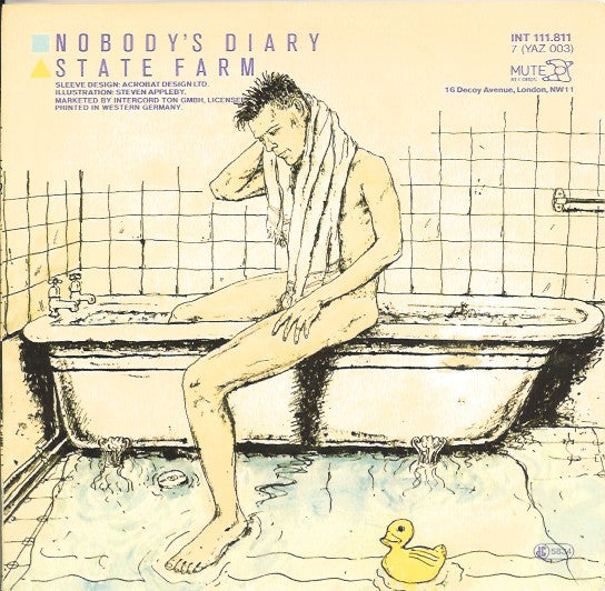 Yazoo : Nobody's Diary (7", Single, Red)