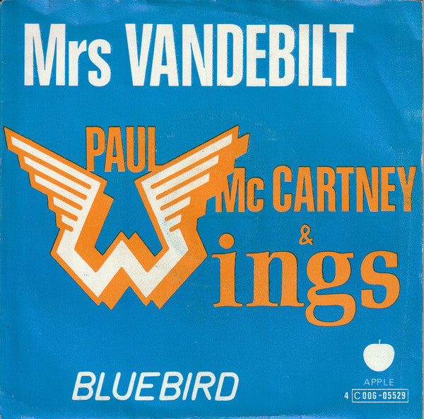 Paul McCartney & Wings* : Mrs Vandebilt (7", Single)