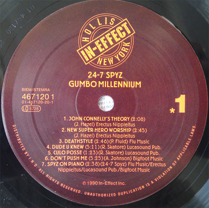24-7 Spyz : Gumbo Millennium (LP, Album)