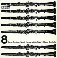 Benny Goodman, Woody Herman : Spielen Mozart, Milhaud, Strawinsky (LP, Comp)
