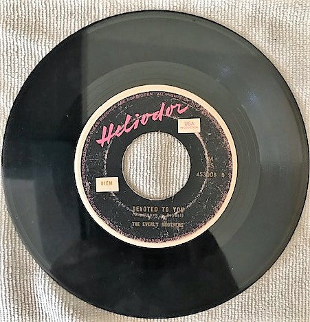 Everly Brothers : Bird Dog / Devoted To You (7", Single, Mono)