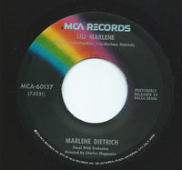 Marlene Dietrich : Lili Marlene / Symphonie (7", Single, RE)