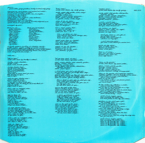 Poco (3) : Head Over Heels (LP, Album, Bla)