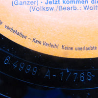 Die Bückeburger Jäger , Dirigent: Georg Wolff : Goldener Klang - Die Größten Volkslieder-Hits (LP, Album)