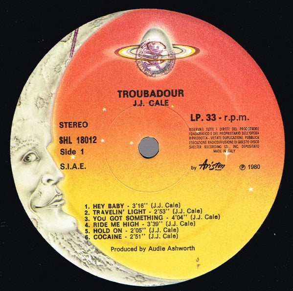 J.J. Cale : Troubadour (LP, Album, RE)
