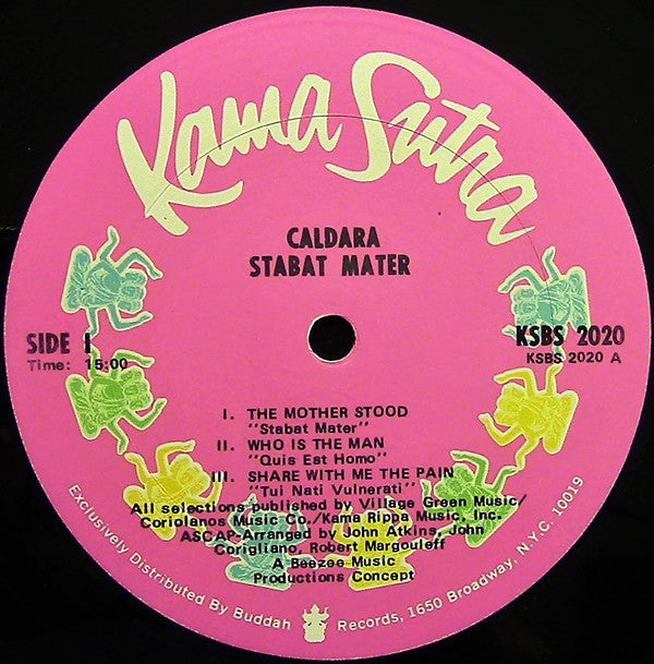Caldera (7) : A Moog Mass (LP, Album)