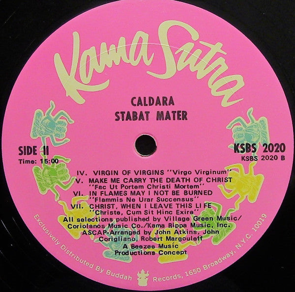 Caldera (7) : A Moog Mass (LP, Album)
