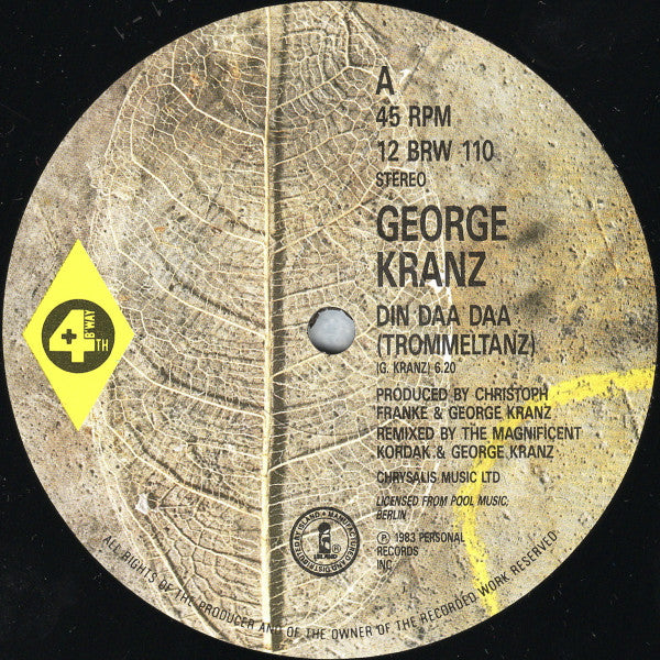 George Kranz : Din Daa Daa (12", RE)