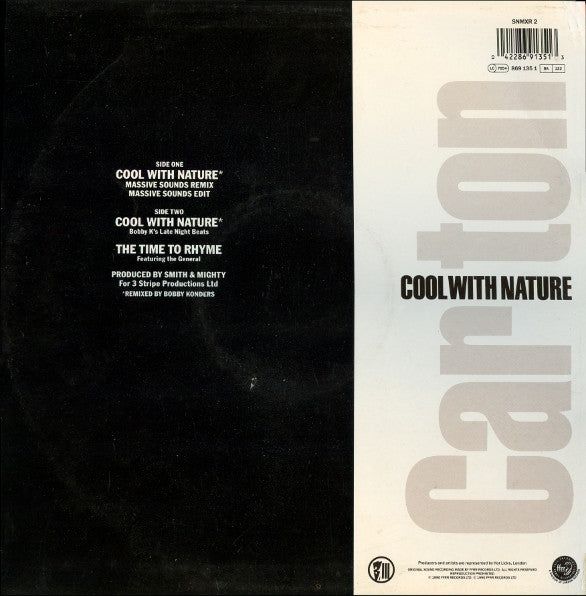 Carlton : Cool With Nature (Remix) (12")