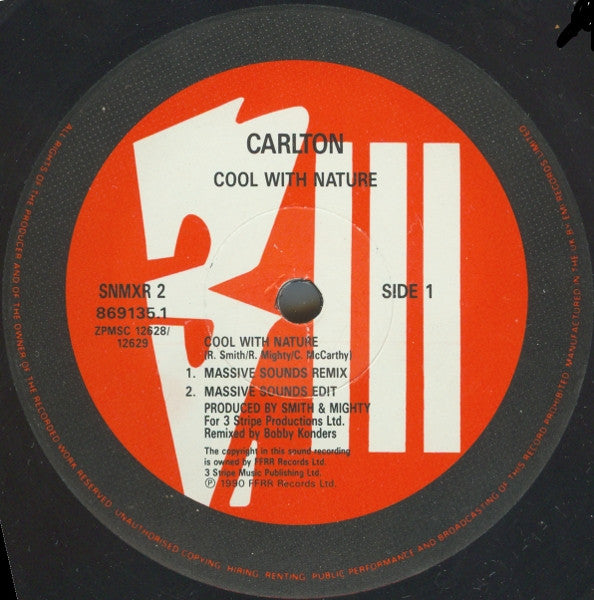 Carlton : Cool With Nature (Remix) (12")