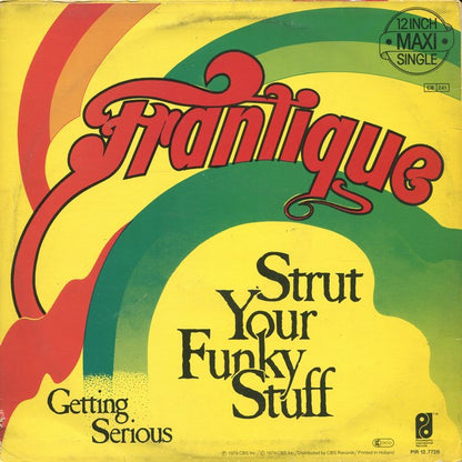 Frantique : Strut Your Funky Stuff (12", Maxi)
