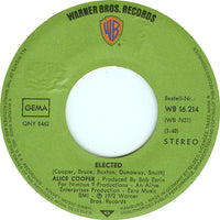 Alice Cooper : Elected! (7", Single, Sti)
