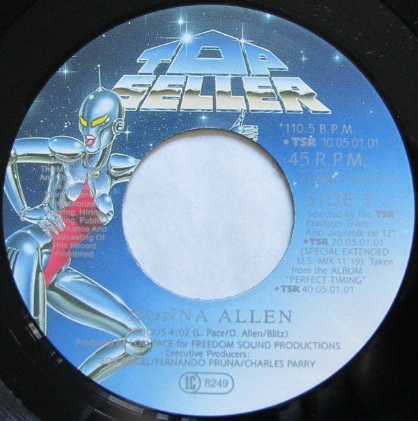 Donna Allen : Serious (7", Single)