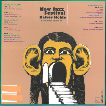 Various : New Jazz Festival Balver Höhle (New Jazz 1976 & 1977) (8xCD + Box)