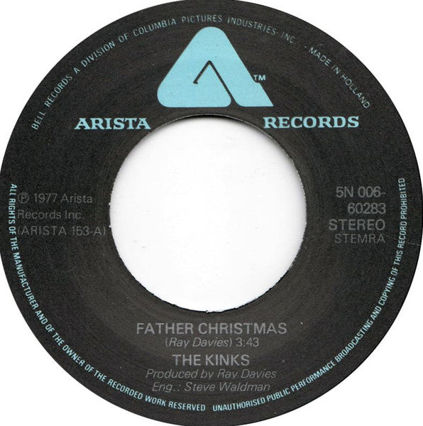The Kinks : Father Christmas (7", Single)