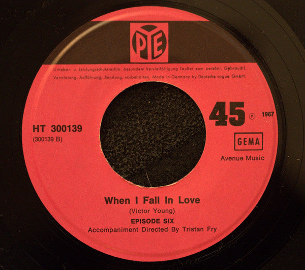 Episode Six : I Can See Through You (7", Single, Promo)
