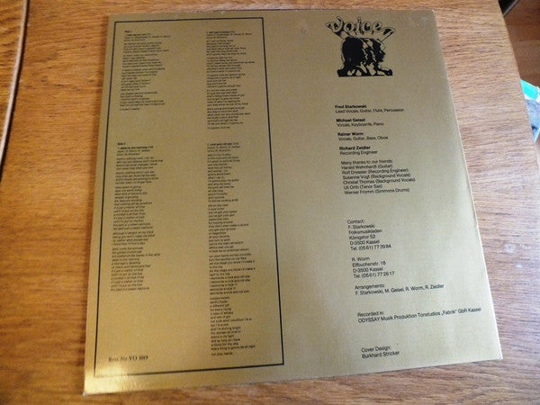 Voice (38) : Take Me As I Am (12", Maxi)