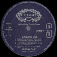 Johnny Cash : I Walk The Line (LP, Comp, Blu)