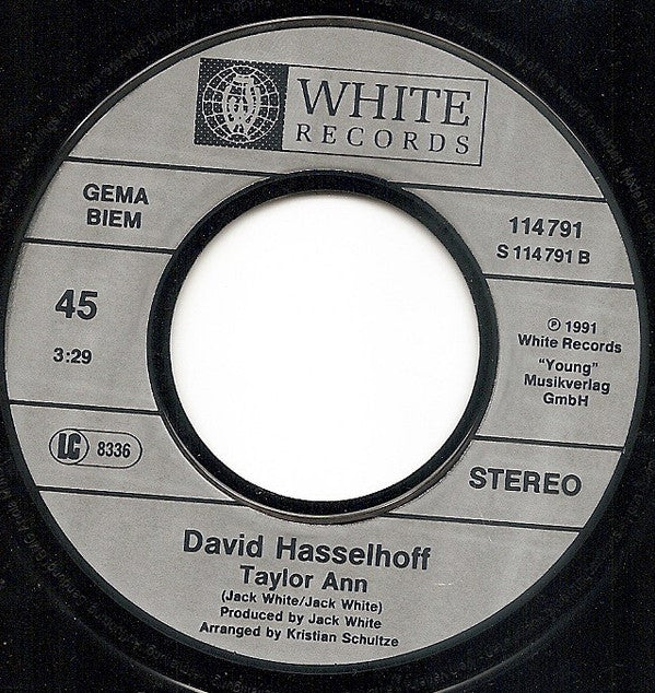 David Hasselhoff : Gipsy Girl (7", Single)