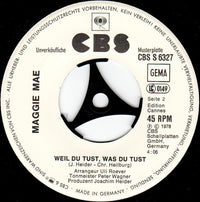 Maggie Mae : Dieses Ist Mein Land (7", Single, Promo)
